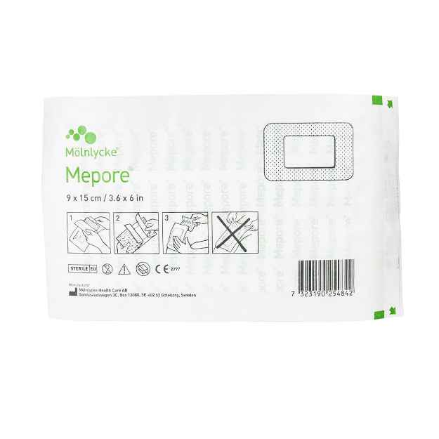 Picture of MEPORE STERILE POST OP ABSORBENT DRESSING 15cm x 9cm - 50s