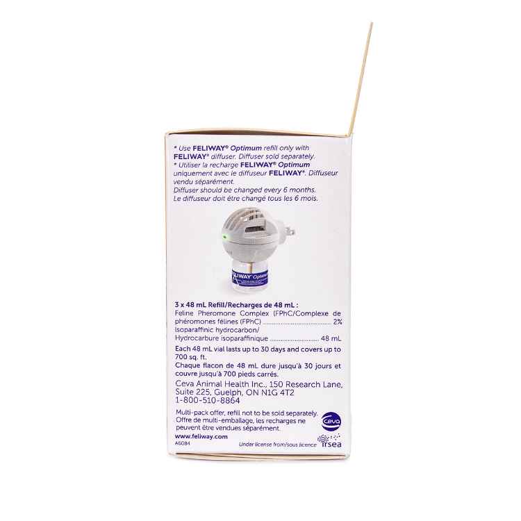 Picture of FELIWAY OPTIMUM 30 Day DIFFUSER REFILL - 3 x 48ml