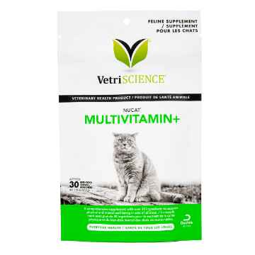 Show details for VETRISCIENCE FELINE NUCAT MULTIVITAMIN - 30s Picture of VETRISCIENCE FELINE NUCAT MULTIVITAMIN - 30s