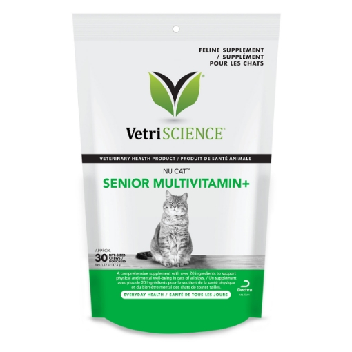 Picture of VETRISCIENCE FELINE NUCAT SENIOR MULTIVITAMIN - 30s