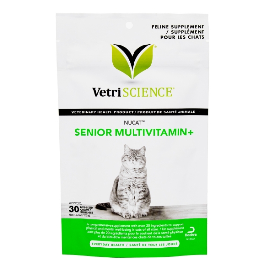 Picture of VETRISCIENCE FELINE NUCAT SENIOR MULTIVITAMIN - 30s
