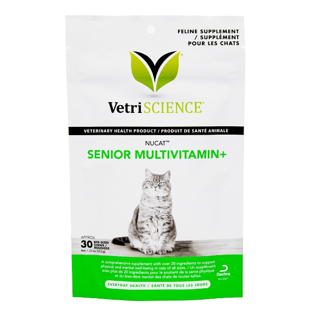 Picture of VETRISCIENCE FELINE NUCAT SENIOR MULTIVITAMIN - 30s