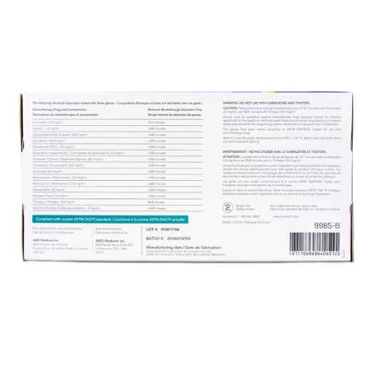 Picture of GLOVES EXAM NITRILE ASSURETOUCH BASICS INDIGO SMALL - 100s