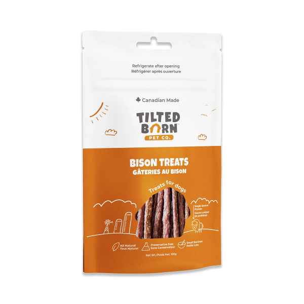 Picture of TREAT CANINE TILTED BARN Bison - 100g