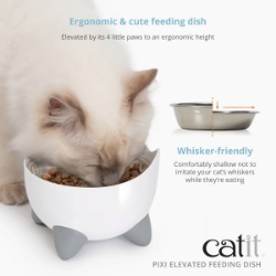 Picture of Catit Pixi Elevated Feeding Dish - 200ml