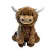 Picture of TOY DOG Highland Cow Plushie Brown - Large