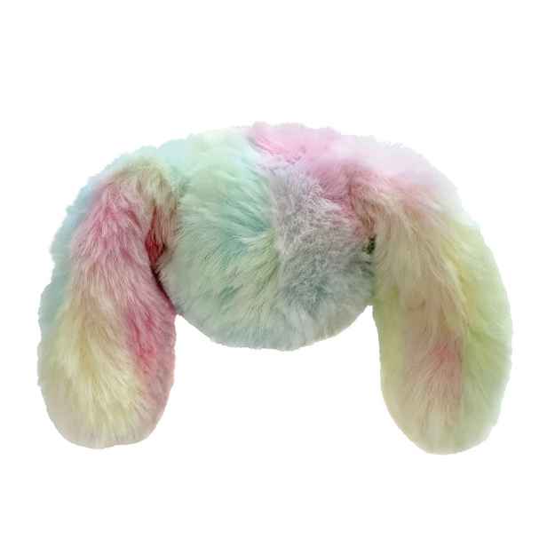 Picture of TOY DOG Fuzzy Wuzzy Bunny Rainbow - Small