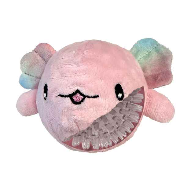 Picture of TOY DOG Fuzzy Wuzzy Pink Axolotl Spikers - Small