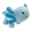 Show details for TOY DOG Blue Axolotl Plushie - Large Picture of TOY DOG Blue Axolotl Plushie - Large
