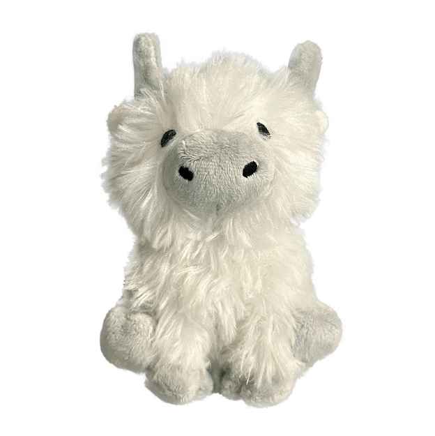 Picture of TOY DOG Highland Cow Plushie Cream - Small