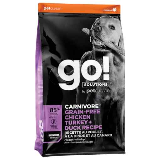 Picture of CANINE GO! CARNIVORE GF SENIOR Chicken/Turkey/Duck - 12lb