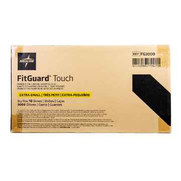 Show details for GLOVES EXAM FITGUARD NITRILE PF XSMALL - 300s x 10/case Picture of GLOVES EXAM FITGUARD NITRILE PF XSMALL - 300s x 10/case