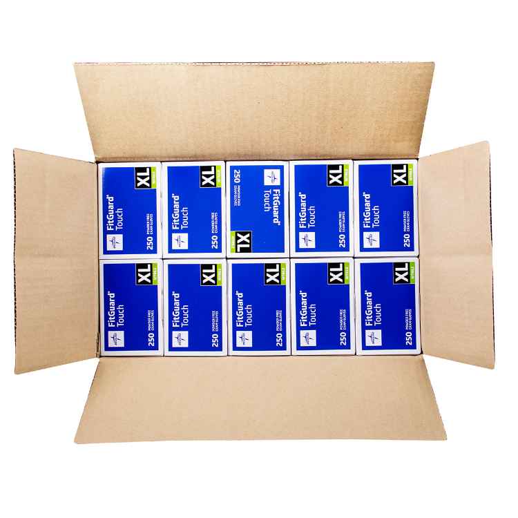 Picture of GLOVES EXAM FITGUARD NITRILE PF XLARGE - 250s x 10/case