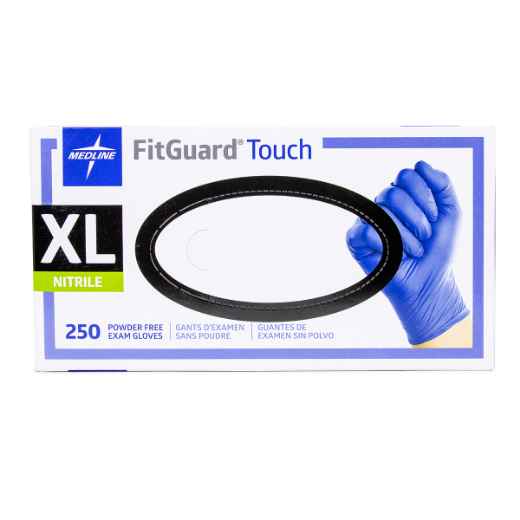 Picture of GLOVES EXAM FITGUARD NITRILE PF XLARGE - 250s x 10/case