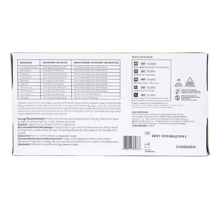Picture of GLOVES EXAM FITGUARD NITRILE PF XLARGE - 250s x 10/case