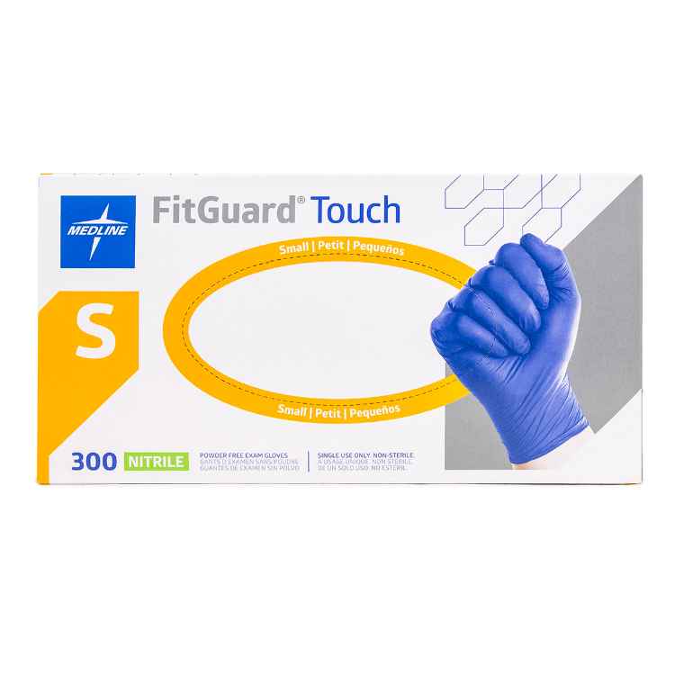 Picture of GLOVES EXAM FITGUARD NITRILE PF SMALL 300s x 10/case