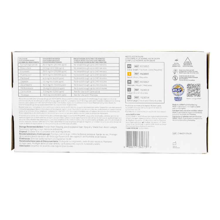 Picture of GLOVES EXAM FITGUARD NITRILE PF SMALL 300s x 10/case