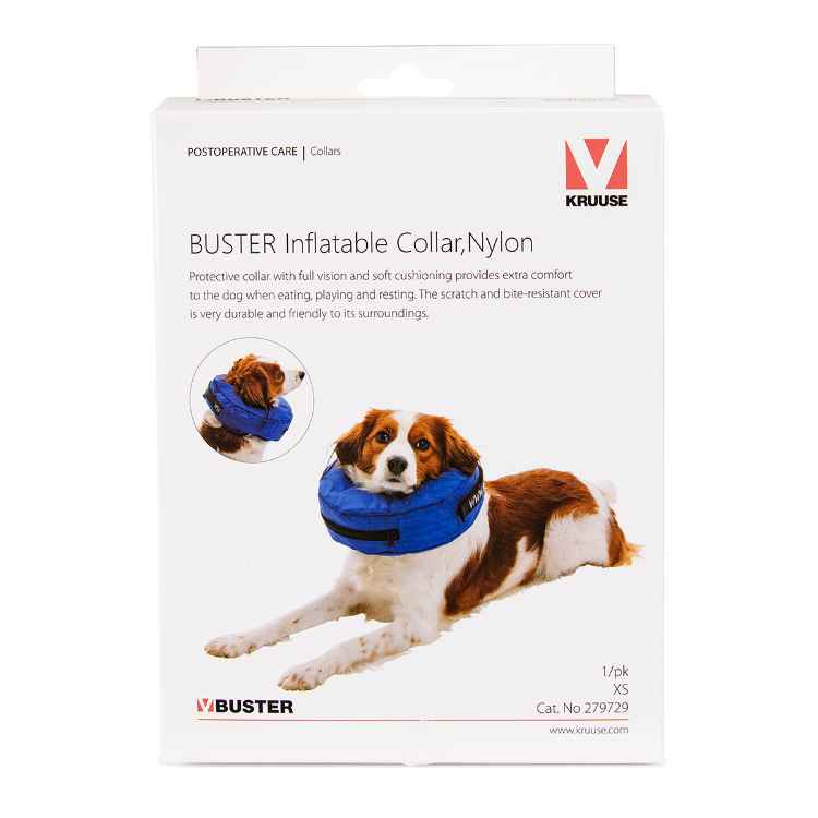 Picture of BUSTER COLLAR INFLATABLE Nylon BLUE (279729) - X Small