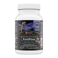 Picture of Purina Pro Plan Fortiflora Veterinary Dog Probiotic Supplement Chewable Tablets - 79gm