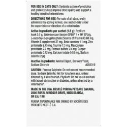 Picture of Purina Pro Plan Fortiflora Fortiflora Pro Synbiotic Action Probiotic Veterinary Supplement for Cats – 30 sachets 