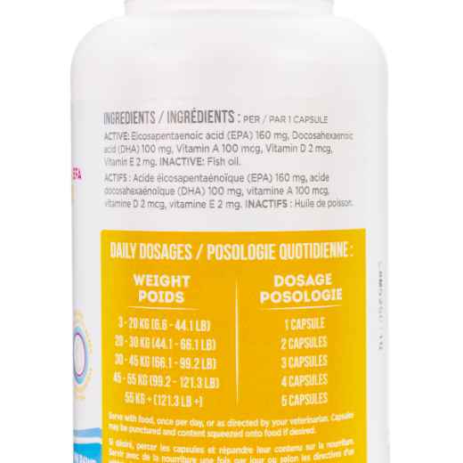 Picture of UBAVET UBAMEG OMEGA 3 FATTY ACID 1000mg CAPS - 120's