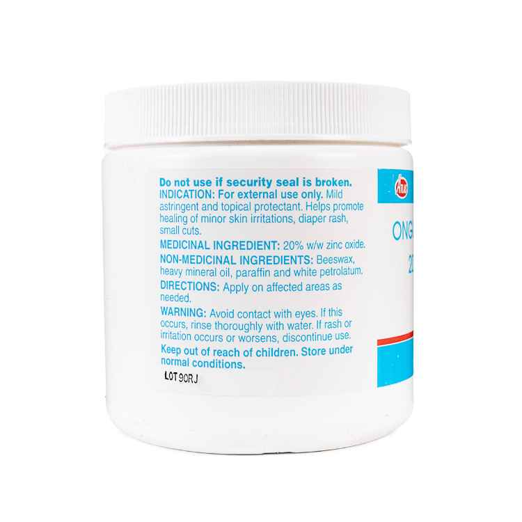 Picture of ZINC OXIDE 20% OINTMENT - 450g