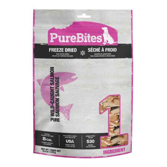Picture of TREAT PUREBITES CANINE Salmon - 9.5oz / 270g