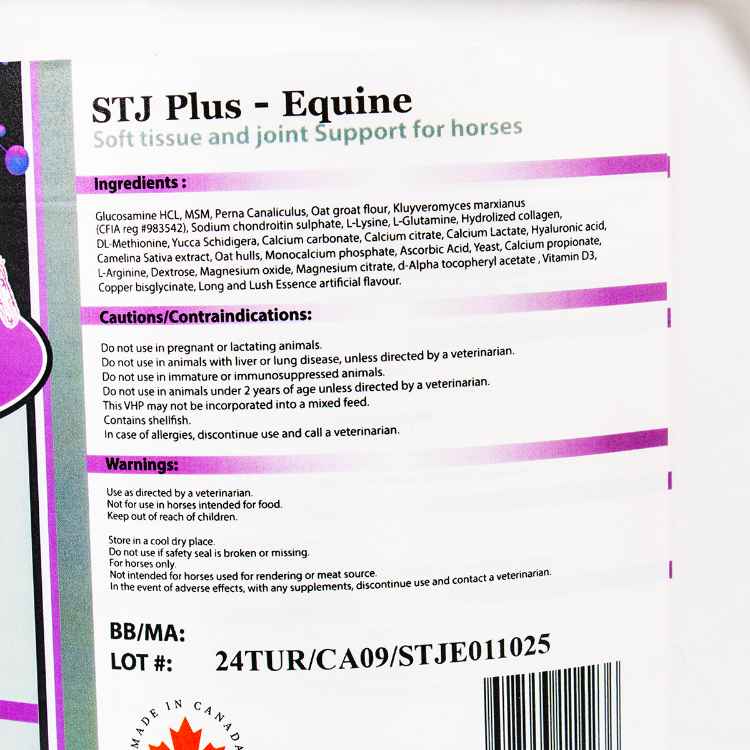 Picture of EQUINE STJ PLUS SUPPLEMENT - 2.4kg