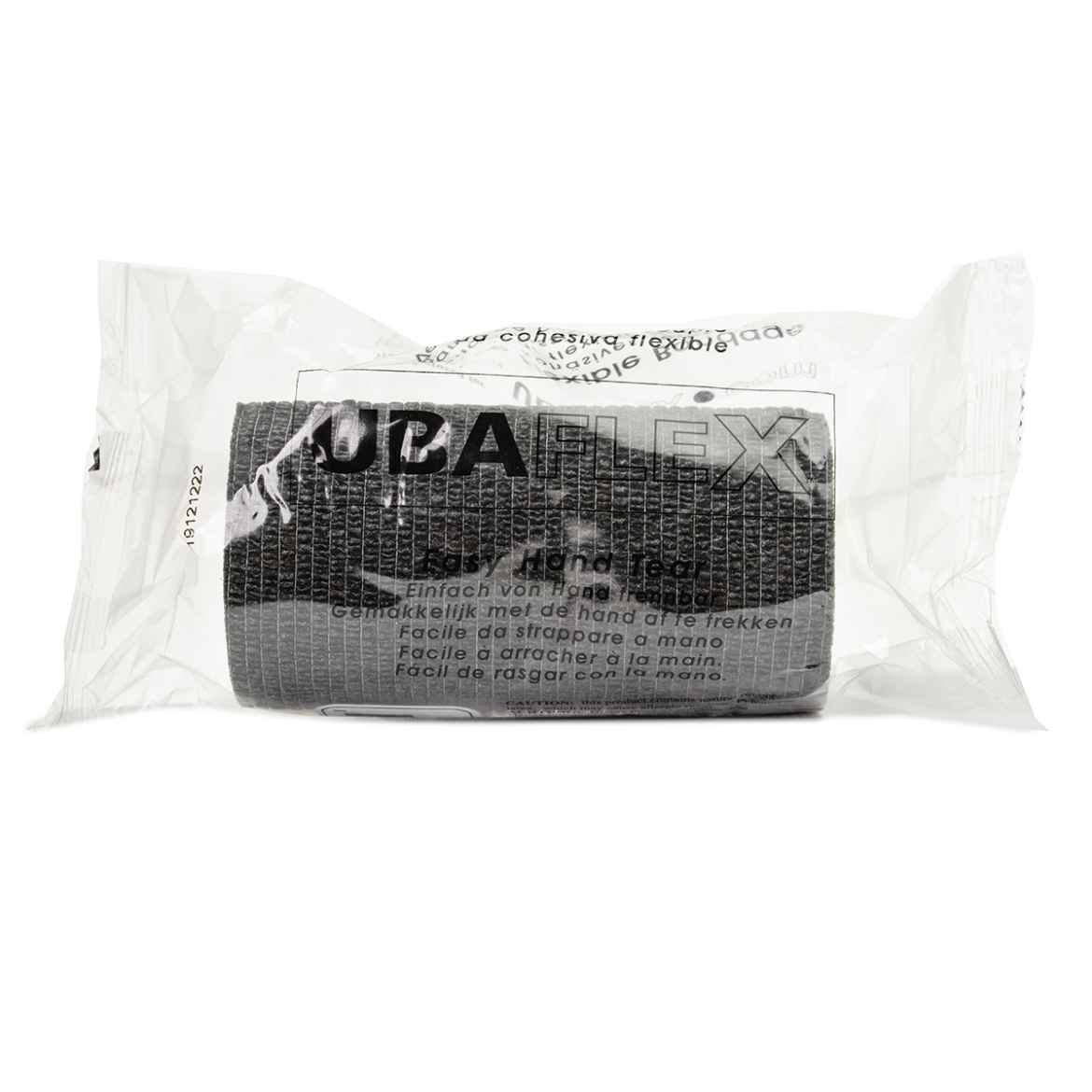 Picture of UBAFLEX 4" BLACK COHESIVE BANDAGE 4in x 5yds
