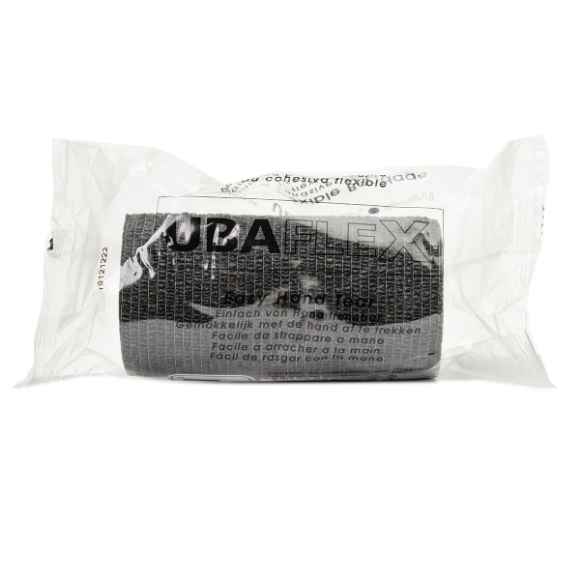 Picture of UBAFLEX 4" BLACK COHESIVE BANDAGE 4in x 5yds