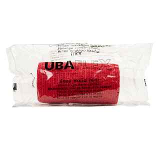 Picture of UBAFLEX 4" RED COHESIVE BANDAGE 4in x 5yds