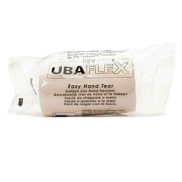 Picture of UBAFLEX 4" WHITE COHESIVE BANDAGE 4in x 5yds