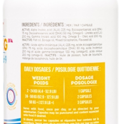 Picture of UBAVET UBAMEG OMEGA 3-6-9 FATTY ACID CAPS - 180's