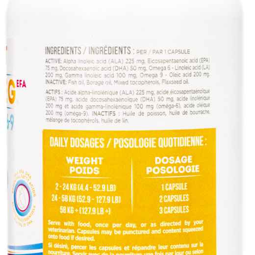 Picture of UBAVET UBAMEG OMEGA 3-6-9 FATTY ACID CAPS - 180's