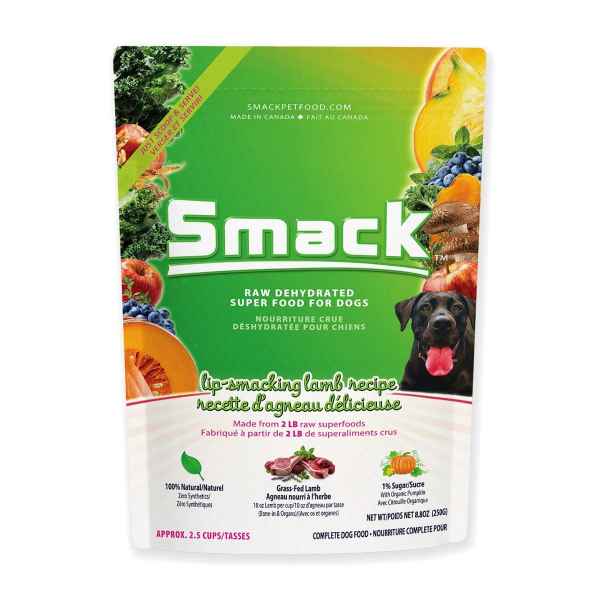 Picture of CANINE SMACK RAW SUPER FOOD DEHYDRATED Lip Smacking Lamb - 250g/8.8oz