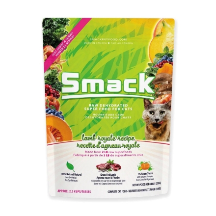 Picture of FELINE SMACK SUPER FOOD DEHYDRATED Lamb Royale - 250g/8.8oz