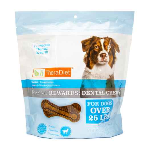 Picture of CANINE RAYNE RABBIT DENTAL CHEWS OVER 25lbs - 731g