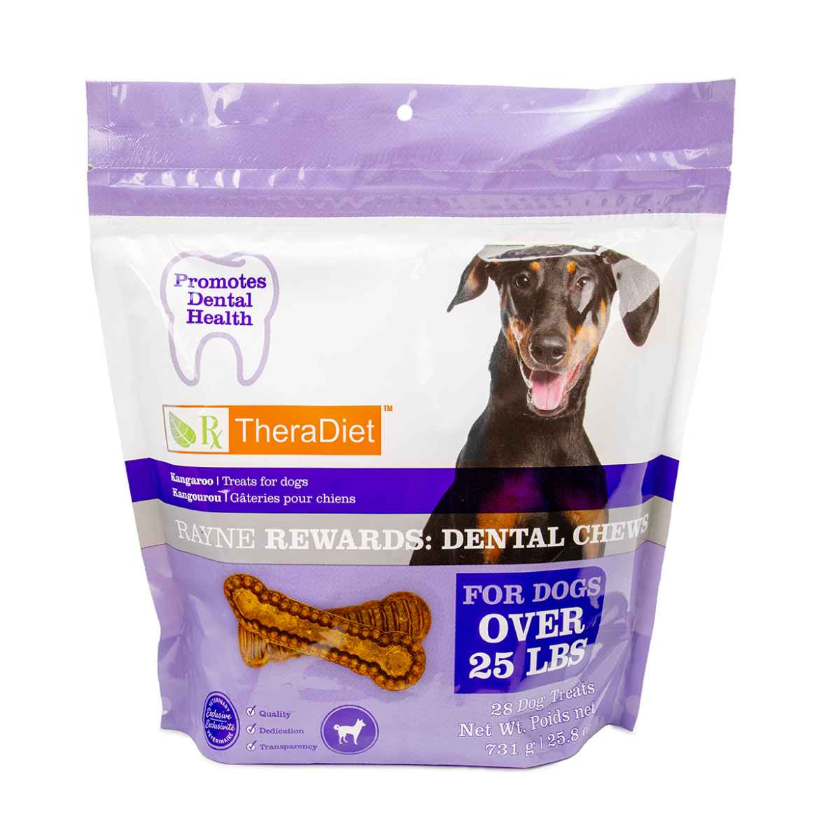 Picture of CANINE RAYNE KANGAROO DENTAL CHEWS OVER 25lbs - 731g
