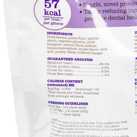 Picture of CANINE RAYNE KANGAROO DENTAL CHEWS UNDER 25lbs - 428g