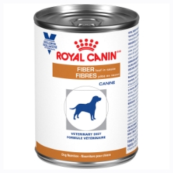 Picture of Royal Canin Veterinary Diet GASTROINTESTINAL HIGH FIBER Loaf Wet Dog Food - 12 X 385g cans