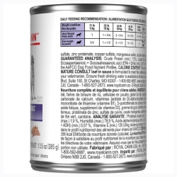 Picture of Royal Canin Veterinary Diet MATURE CONSULT Loaf Wet Dog Food - 12 X 385gm cans