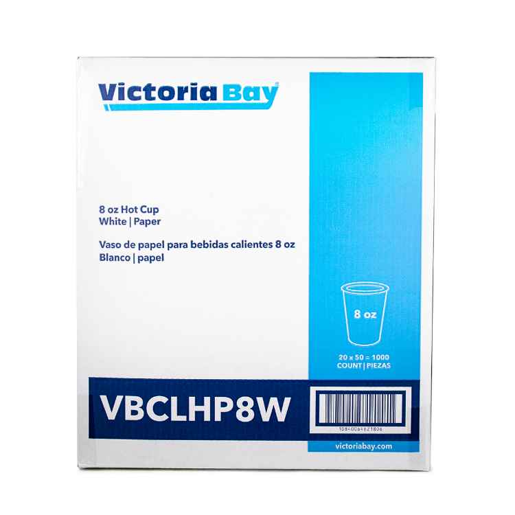 Picture of COFFEE CUPS PAPER WHITE 8oz - 1000's