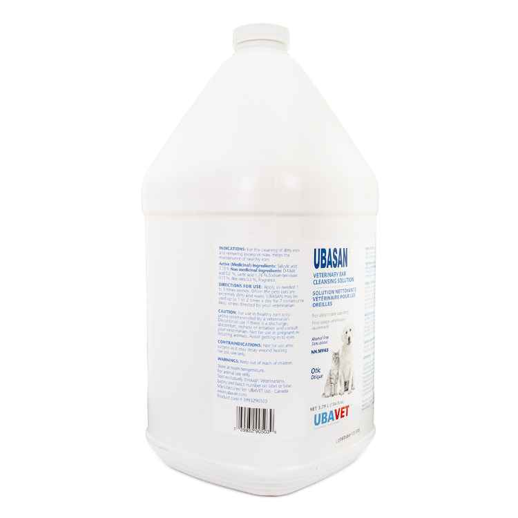 Picture of UBAVET UBASAN EAR CLEANSING SOLUTION - 3.79lt