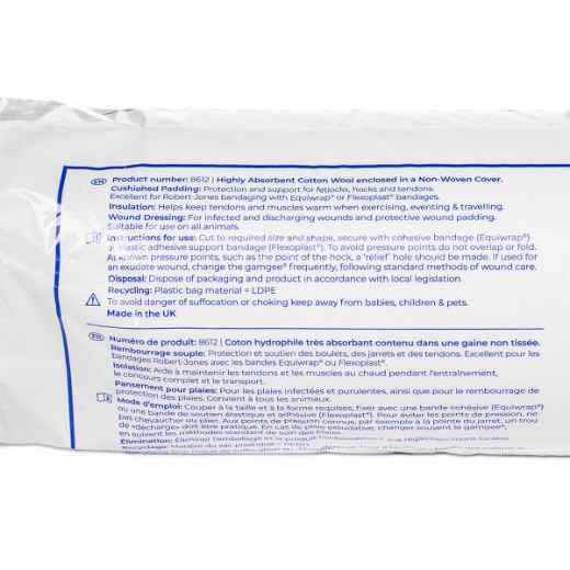 Picture of GAMGEE COTTON WOOL PADDING 12in x 11ft Roll