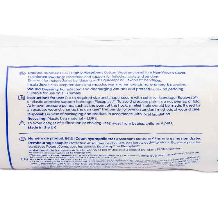 Picture of GAMGEE COTTON WOOL PADDING 18in x 7.2ft Roll