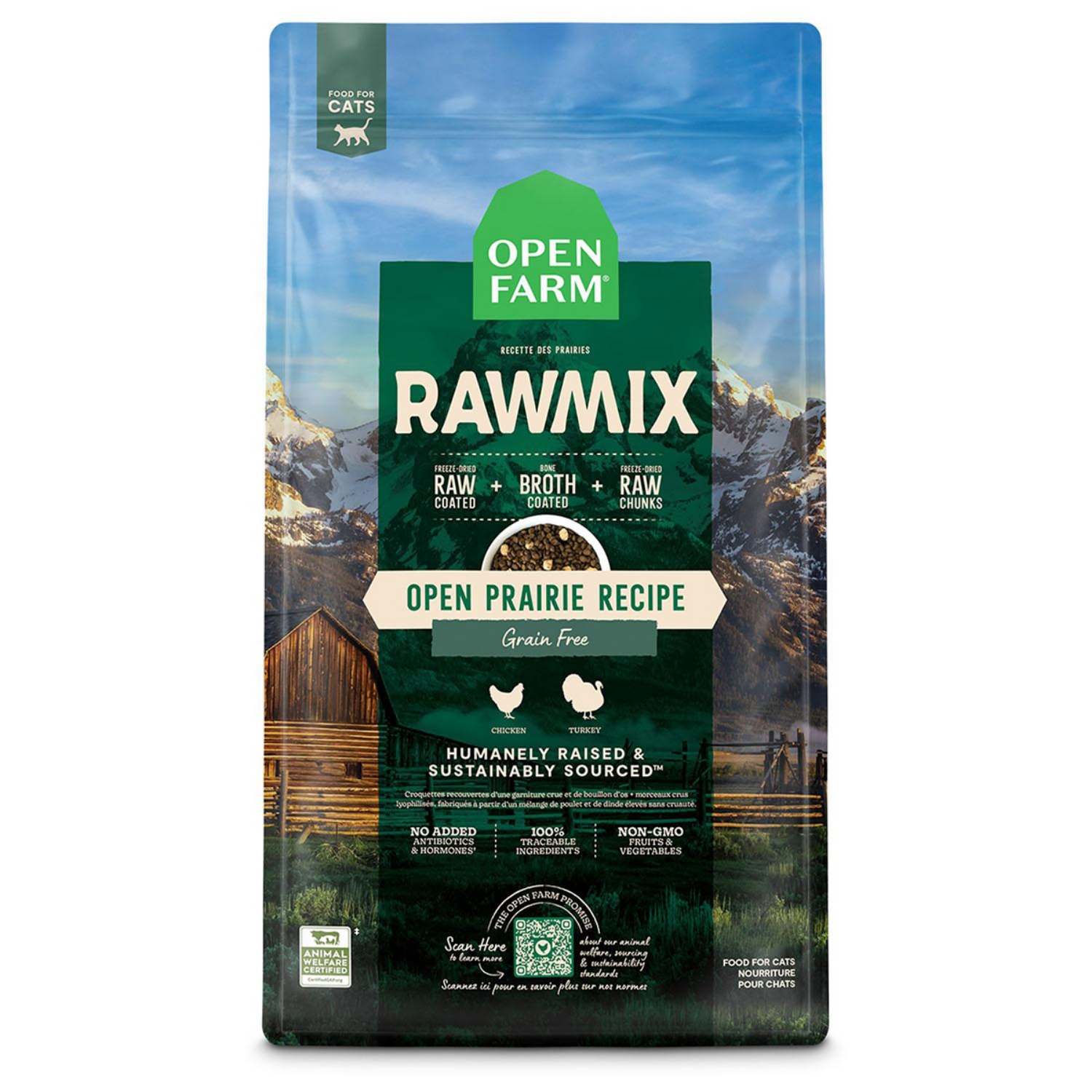 Picture of FELINE OPEN FARM RAWMIX GF Open Prairie Recipe - 2.25lb