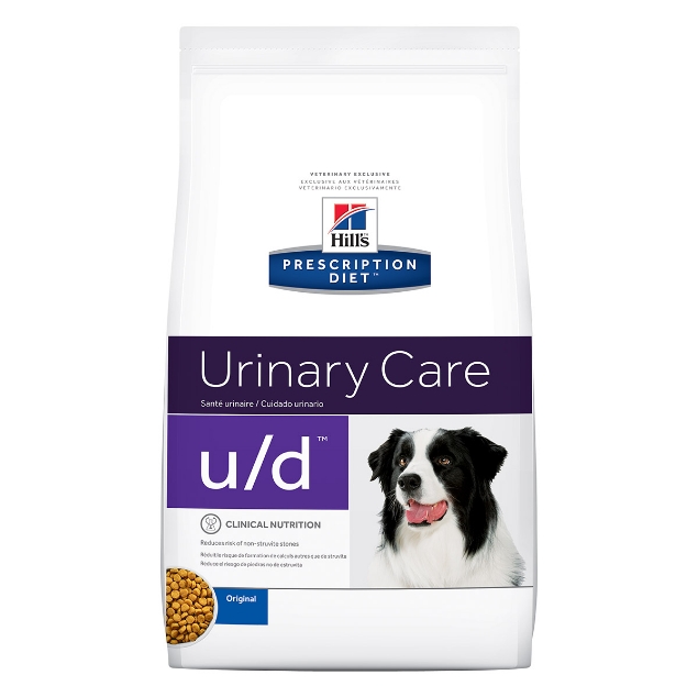 Picture of Hills Prescription Diet U/D (Urinary Care) Dry Dog Food - 8.5lbs / 3.85kg