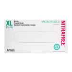 Picture of GLOVES EXAM ANSELL MICRO TOUCH NITRAFREE PF XLARGE - 100s 