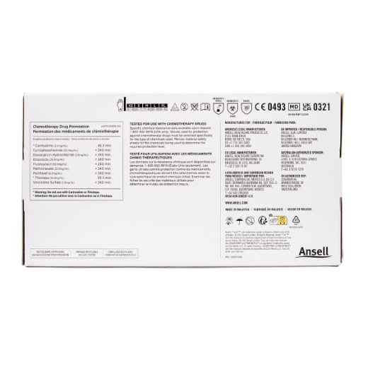 Picture of GLOVES EXAM ANSELL MICRO TOUCH NITRAFREE PF XLARGE - 100s 