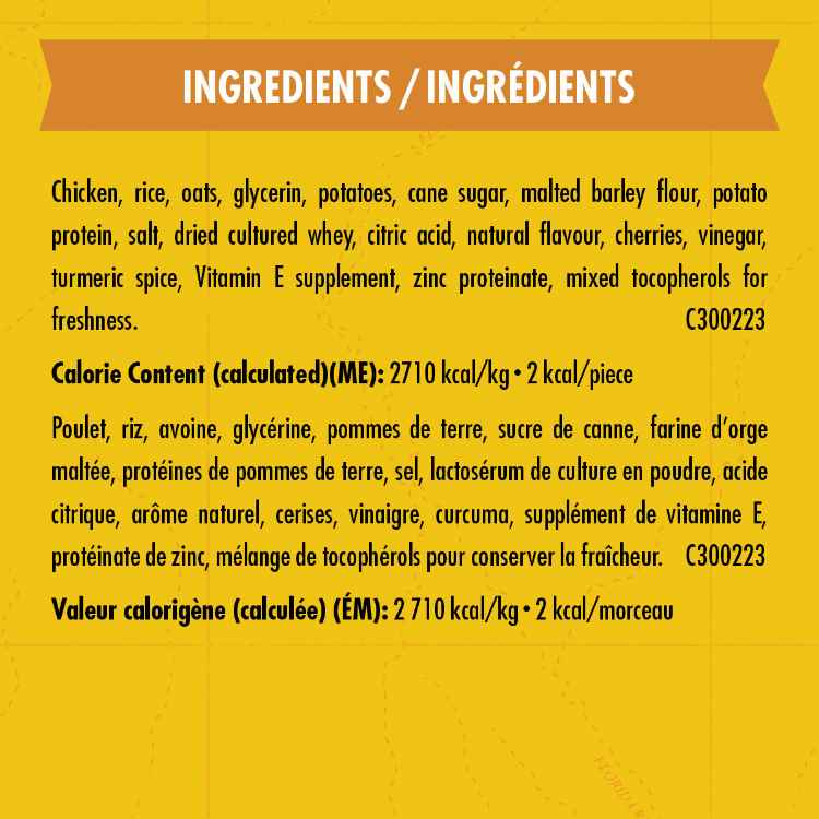 Picture of TREAT CANINE ZUKES MINI NATURALS Chicken - 16oz/454g